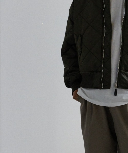 「NYLAUS」 ブルゾン LL カーキ メンズ_画像5