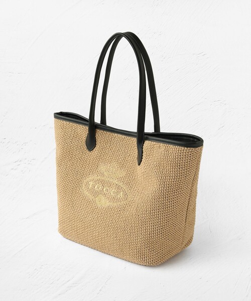 TOCCA★トッカ★カゴバック【未使用品】★ TOCCA（トッカ） かごバッグ カゴバッグ BIG RIBBON SUMMER POCHETTE