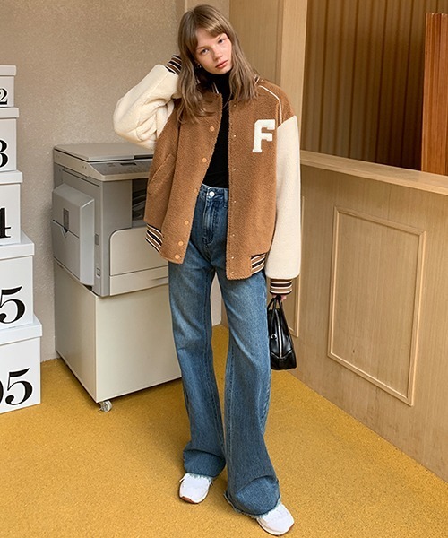 Fano Studios」 スタジャン L ブラウン レディース : ZOZOTOWN Yahoo