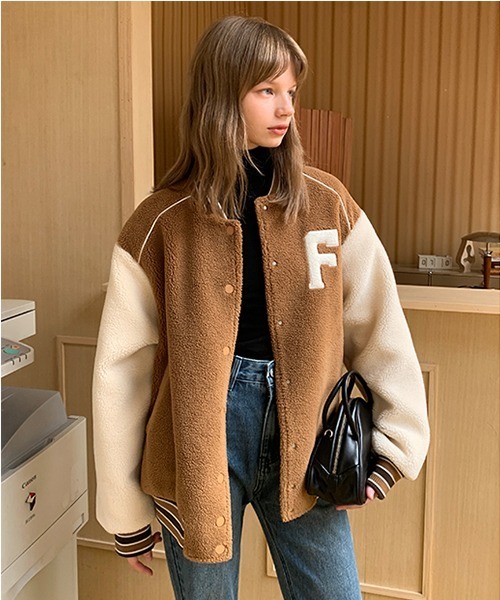 Fano Studios」 スタジャン L ブラウン レディース : ZOZOTOWN Yahoo