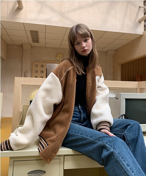 Fano Studios」 スタジャン L ブラウン レディース : ZOZOTOWN Yahoo