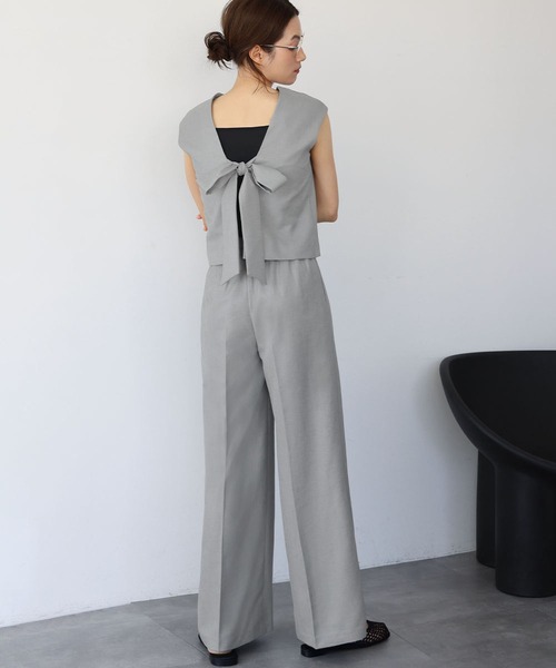 「ELFRANK」 セットアップ FREE グレー レディース_画像4