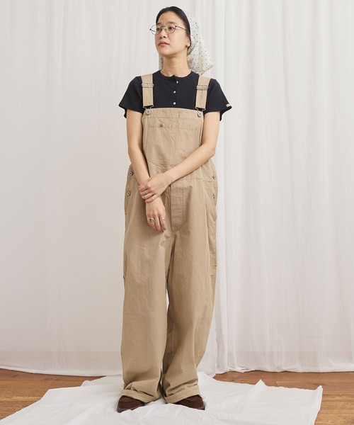 fig London（フィグロンドン） tシャツ 半袖 DAILY rib henry Tshirt