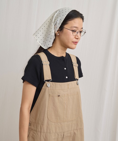 fig London（フィグロンドン） tシャツ 半袖 DAILY rib henry Tshirt