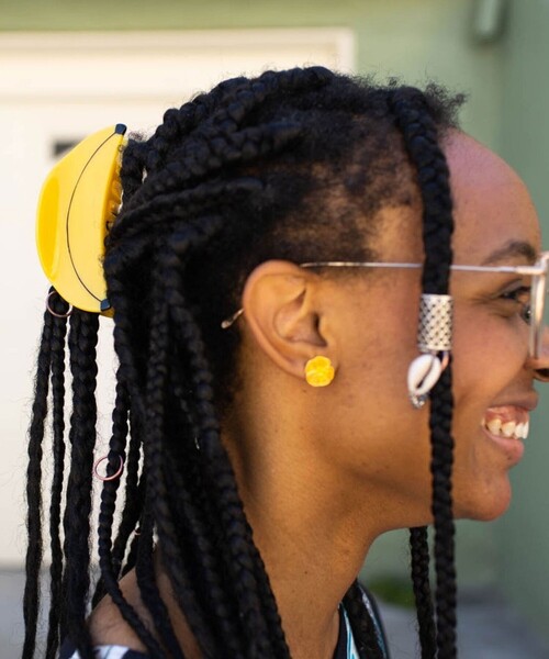 bPr BEAMS（bPrビームス） ヘアクリップ Jenny Lemons / Large Hair