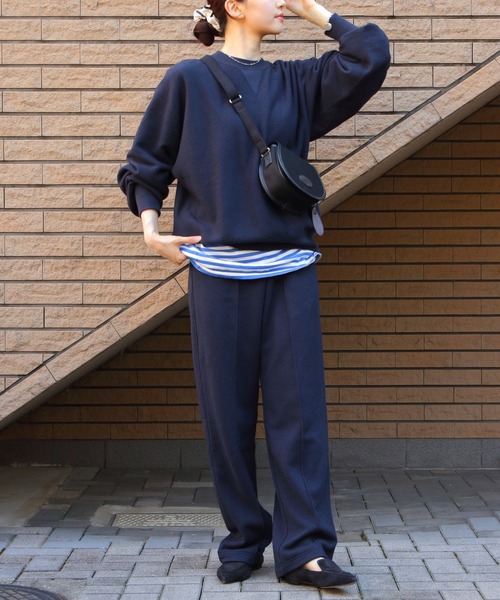 THE SHINZONE（ザ シンゾーン） スウェットカットソー FREE ネイビー