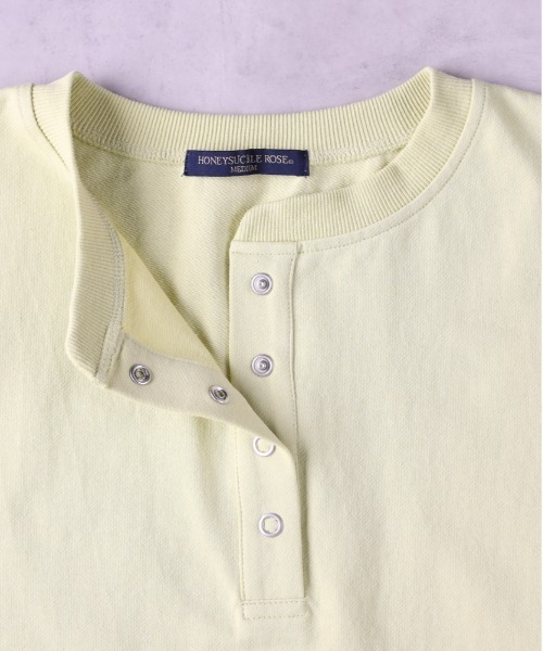 「HONEYSUCKLE ROSE」 7分袖カットソー M ダークグレー レディース_画像3