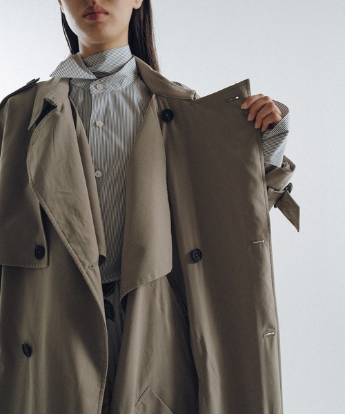 トレンチコート コート Cape Trench Coat レディース メンズ