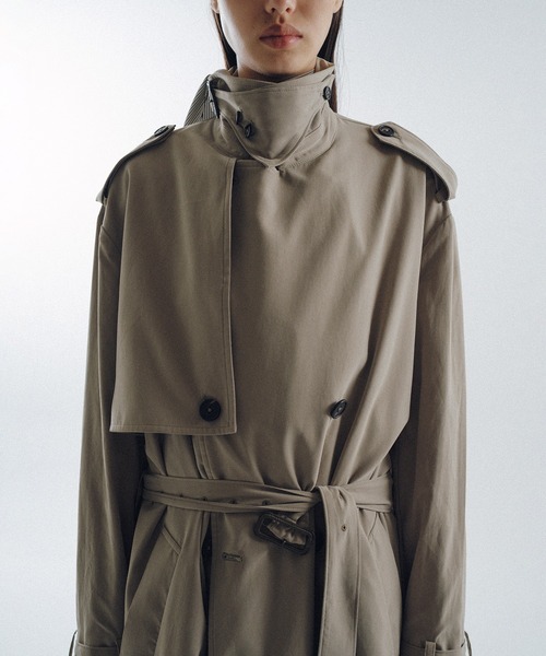 トレンチコート コート Cape Trench Coat レディース メンズ
