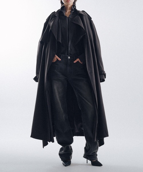 トレンチコート コート Cape Trench Coat レディース メンズ