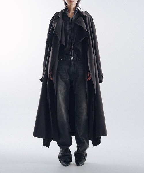 トレンチコート コート Cape Trench Coat レディース メンズ