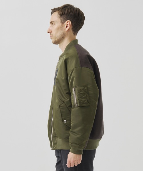 CINOH（チノ） ma1 ma-1 「CINOH/チノ」別注NYLON LAYERED BLOUSON