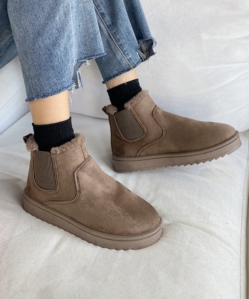 「Miniministore」 ショートブーツ 24.5cm ブラック レディース_画像7