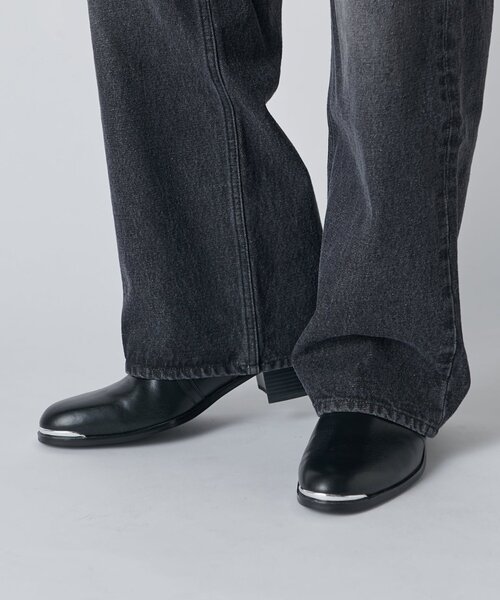 「Lui's」 ブーツ 41 ブラック メンズ_画像2