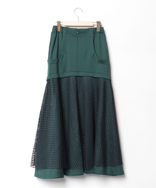 UN3D. レイヤードライクフレアスカート ¥30,800 UN3D. レイヤード