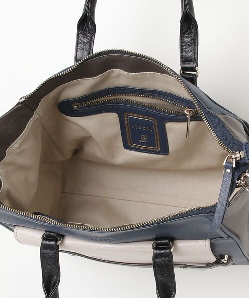 「story.」 トートバッグ - ブルー レディース_画像4