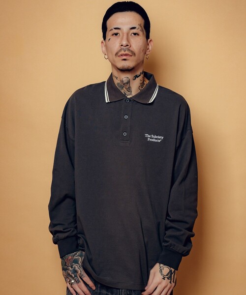 せ出品 ステハイ　20個 Subciety（サブサエティ） ポロシャツ Seed stitch polo shirt メンズ