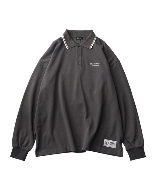 Subciety（サブサエティ） ポロシャツ Seed stitch polo shirt メンズ