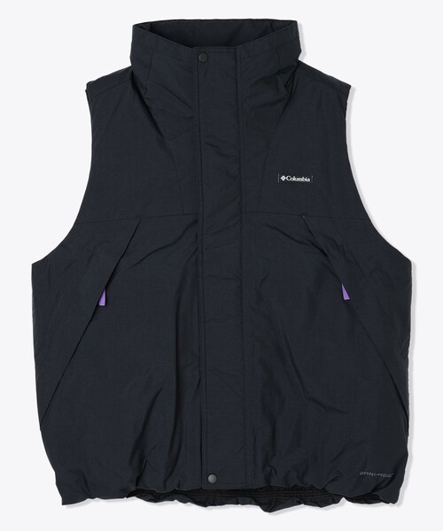 Columbia（コロンビア） ベスト X-LARGE ブラック メンズ : ZOZOTOWN