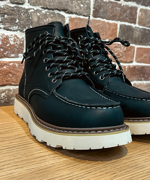 「CALIFORNIA OUTFITTERS」 ブーツ 40 ブラック メンズ_画像4
