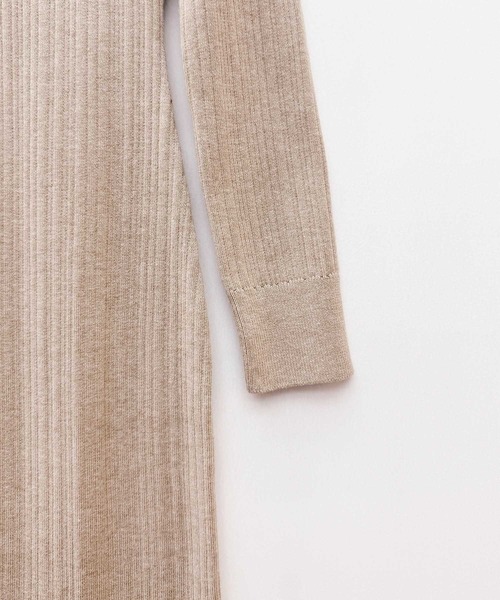 「SAISON DE PAPILLON」 ニットワンピース L ブラック レディース_画像6