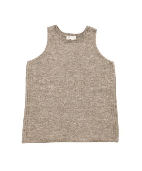 「select MOCA」 長袖ニット FREE チャコールグレー レディース_画像6