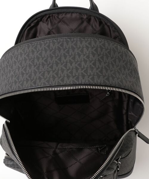 MICHAEL KORS マイケルコース リュック 黒 内綿入り 光沢感 保証書 MICHAEL KORS（マイケルコース） リュック FREE ブラック メンズ