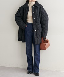 「DISCOAT」 ジャケット MEDIUM カーキ レディースの画像2