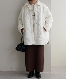 「DISCOAT」 ジャケット MEDIUM カーキ レディースの画像8