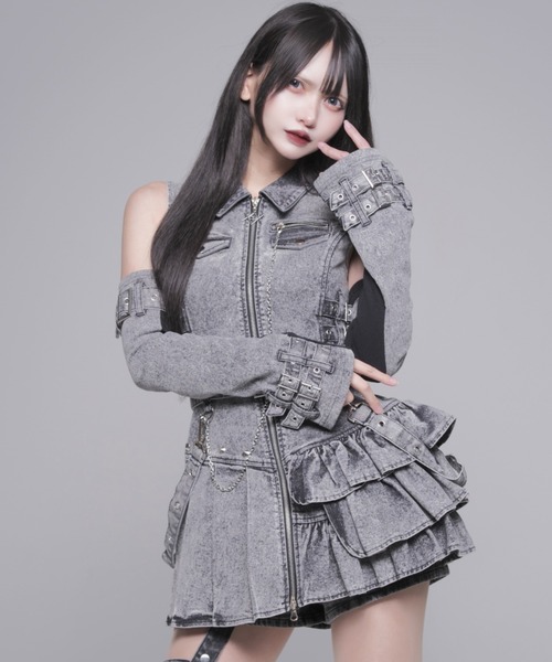 REFLEM（レフレム） ワンピース 「REFLEM/レフレム」ミリタリーZIP