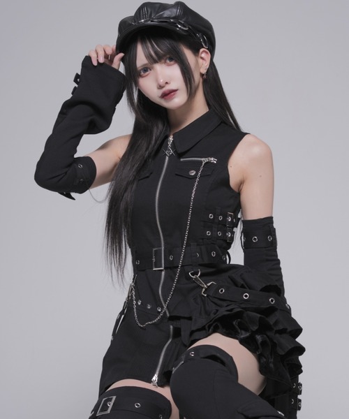 REFLEM（レフレム） ワンピース 「REFLEM/レフレム」ミリタリーZIP