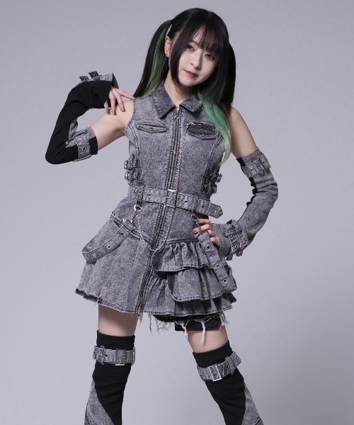 REFLEM（レフレム） ワンピース 「REFLEM/レフレム」ミリタリーZIP