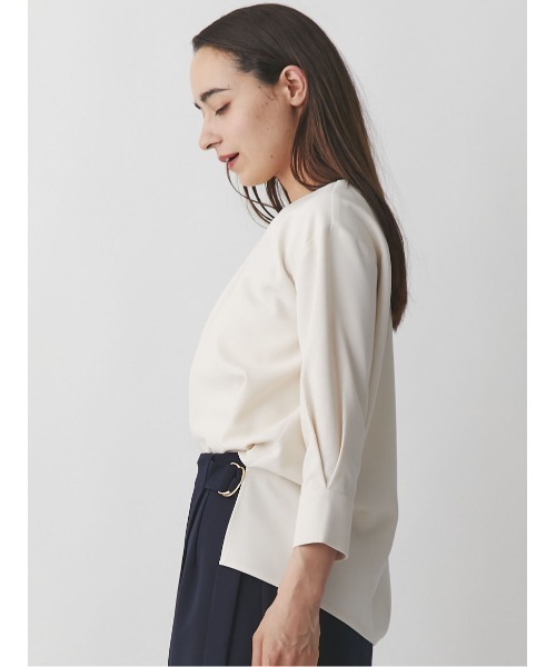 「TONAL」 スカートスーツ 38 ネイビー レディース_画像8
