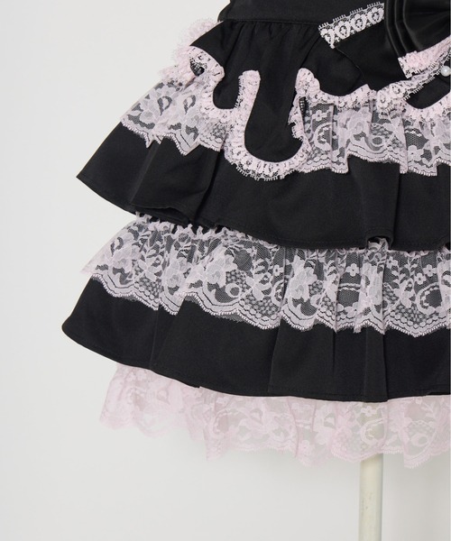 AVENCHUMU スカート Melting lace tiered skirt : ZOZOTOWN Yahoo!店