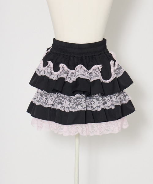 れな★CITYSHOP WASHER TIERED SKIRT CITYSHOP（シティーショップ）の「WASHER TIERED スカート（スカート