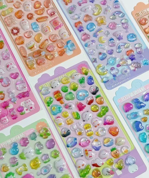 LACーVERT ステッカー 3Dぷっくりキャンディーシール : ZOZOTOWN Yahoo