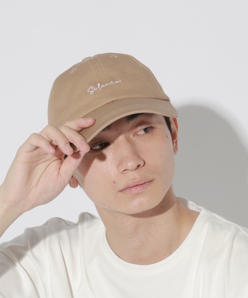 LAKOLE（ラコレ） キャップ 帽子 メンズ ベーシックロゴキャップ