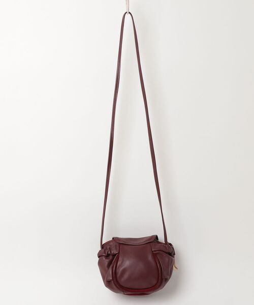 repetto（レペット） ワンポイントショルダーバッグ - レッド 