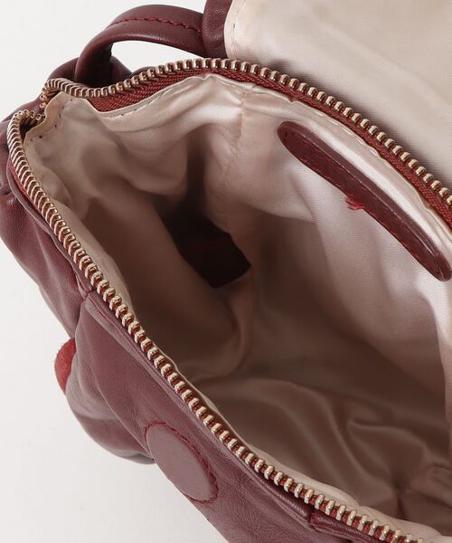 repetto（レペット） ワンポイントショルダーバッグ - レッド 