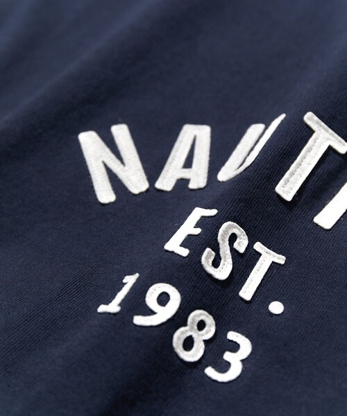 「NAUTICA」 半袖Tシャツ X-LARGE ホワイト メンズ_画像9