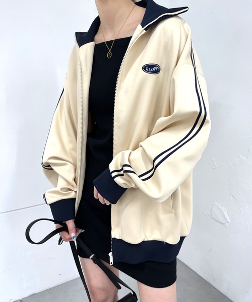 「WHO'S WHO gallery」 「sloppy」ブルゾン FREE ブラック レディース_画像7