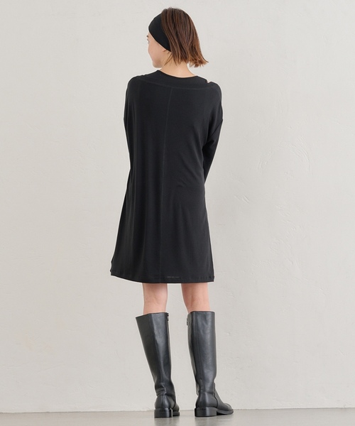 「U by SPICK&SPAN」 長袖カットソー FREE ブラック レディース_画像9