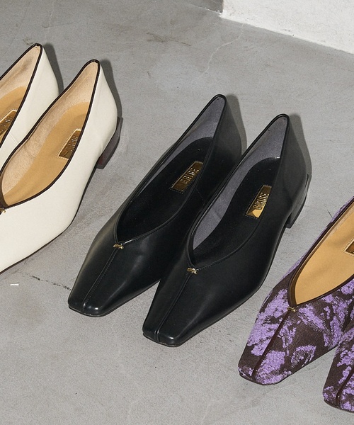 「GRISE」 パンプス 23cm アイボリー レディース_画像6