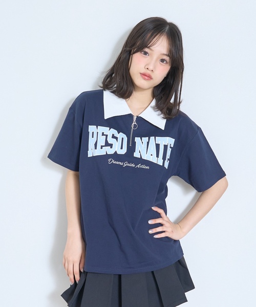 LOVETOXIC tシャツ 「新色入荷♪」「LTXC/綿100%」ハーフジップルーズ