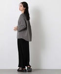 tシャツ ピグメントボートネックカットソー レ...の詳細画像2