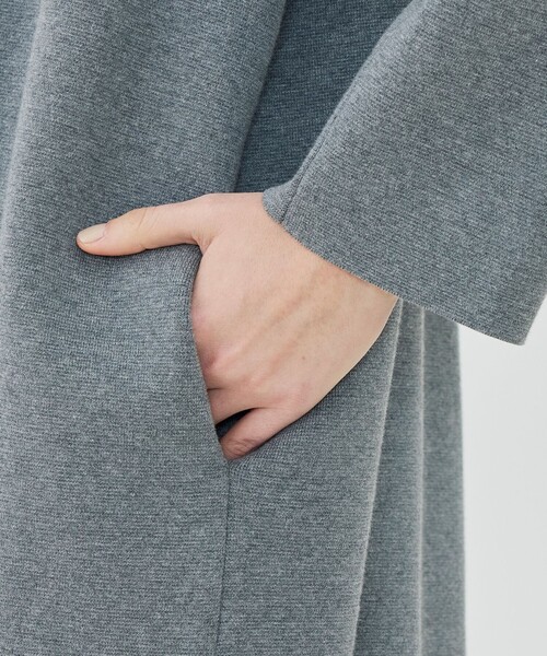 GALERIE VIE（ギャルリー ヴィー） ノーカラーコート コート