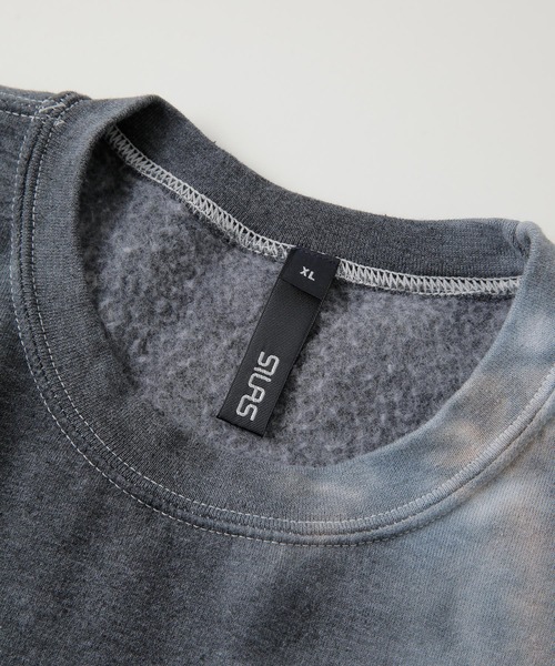 「SILAS」 スウェットカットソー X-LARGE ブラック メンズの画像