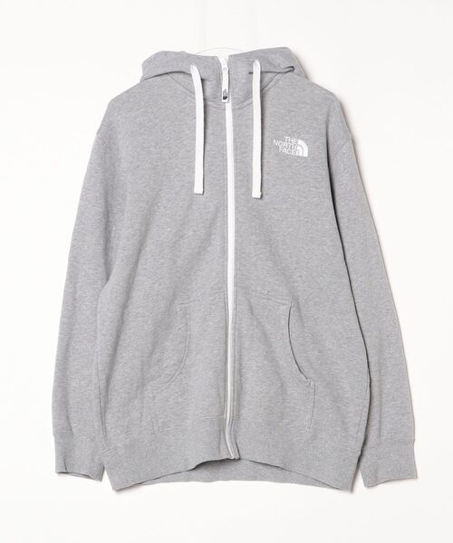 超美品 ノースフェイス ジップパーカー グレー L THE NORTH FACE（ザ ノースフェイス） ジップアップパーカー L グレー