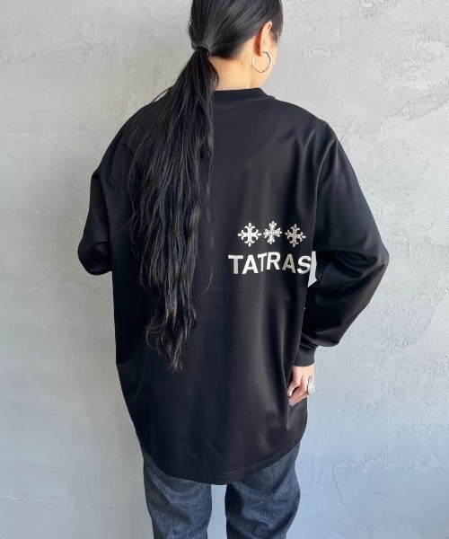 「TATRAS」 長袖カットソー 3 ホワイト レディースの画像