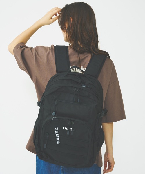 「MILKFED.」 リュック ONE SIZE ブラック レディース